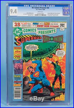 DC COMICS PRESENTS#26 CGC 9.4 1980 1st NEW TEEN TITANS Raven Cyborg Starfire