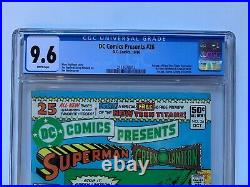 DC COMICS PRESENTS #26, DC Comics, CGC 9.6 grade, WHITE pg, 1st New Teen Titans