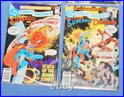 DC COMICS PRESENTS SUPERMAN and #'s 1 thru 25 + WHITMAN VARIANT # 12 (1978) FN+