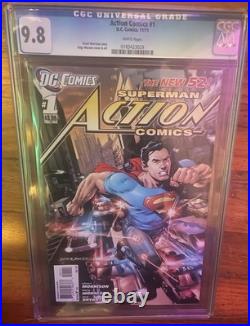 DC COMICS Superman Action Comics #1 New 52 First Print 9.8 CGC