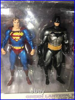 DC Collectibles Alex Ross Justice League Action Figure 6 Pack Damaged Packaging