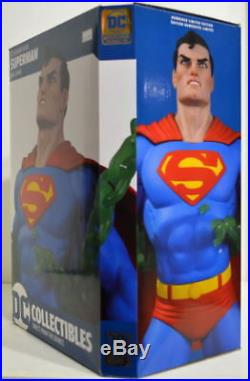 DC Collectibles Designer Series SUPERMAN Statue 474/5000 HAND SIGNED Neal Adams