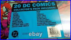 DC Collectors Pack July 1994 20 Comics DC Universe DCU Logo Factory Sealed