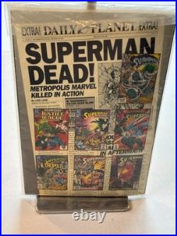 DC Comic Death Of Superman First Printing Special Collectors Package
