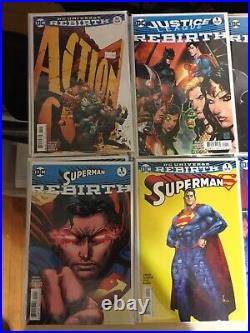 DC Comic Lot DC Universe Rebirth Comic Lot of 38 Comic Books Batman, Superman, +