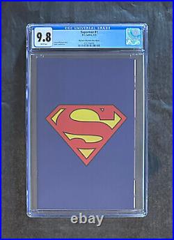 DC Comics 2023 Superman #1 Blue Foil Variant CGC 9.8 LTD 1500