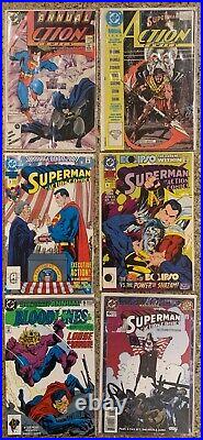 DC Comics Action Comics (1938), Issues 551-694, Annuals 1-6 (151 Total comics)