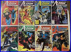 DC Comics Action Comics Weekly Complete Set #601-641 1988 Green Lantern Superman