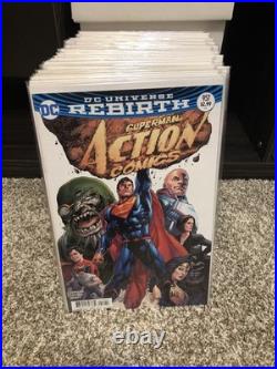 DC Comics Action Comics issues #957-1029 complete Superman Comic Book Lot