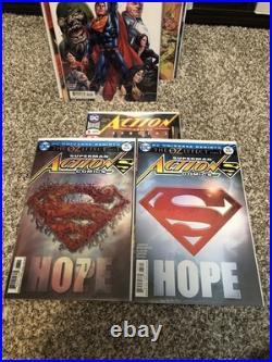 DC Comics Action Comics issues #957-1029 complete Superman Comic Book Lot
