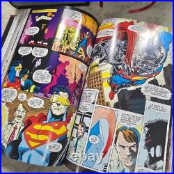 DC Comics Death and Return of Superman Omnibus Hardcover Custom Bound Book