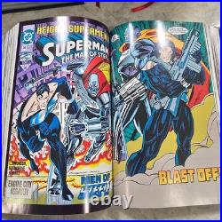 DC Comics Death and Return of Superman Omnibus Hardcover Custom Bound Book