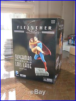 DC Comics / Fleischer Studios Superman Rescuing Lois Lane Statue! Mib