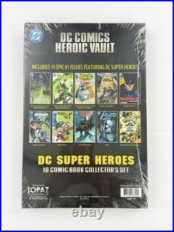 DC Comics Heroic Vault 50-Comic Book Collector's Set 5 Box Lot