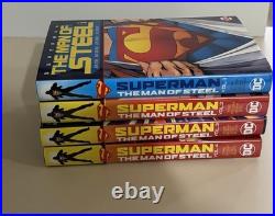 DC Comics John Byrne Superman The Man of Steel Vol 1-4 Hardcover Set