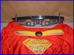 DC Comics Justice League of America Trophy Room SUPERMAN CAPE BELT Replica Prop