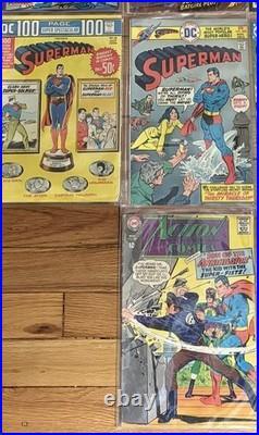 DC Comics Lot 38 Comic Books Superman Action Comics & More
