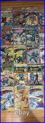 DC Comics Lot 38 Comic Books Superman Action Comics & More