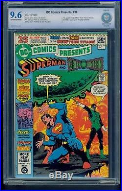 DC Comics Presents #26 (1980) CBCS Graded 9.6 New Teen Titans Not CGC