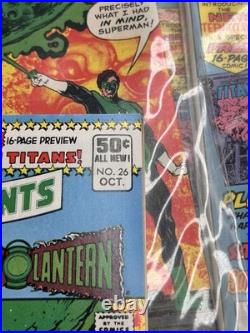 DC Comics Presents #26 1980 Superman Green Lantern 1st New Teen Titans Preview