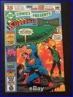 DC Comics Presents # 26 First Appearnance Of Raven, Starfire And Cyborg