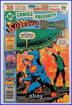 DC Comics Presents #26 Newsstand 1st App New Teen Titans Cyborg Raven Starfire