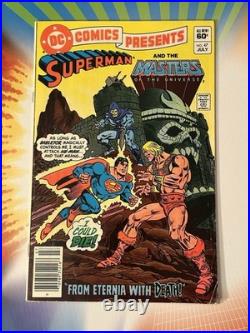 DC Comics Presents #47 1st He-Man Masters of the Universe Superman Fine FN 1982