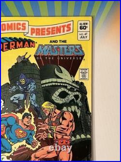 DC Comics Presents #47 1st He-Man Masters of the Universe Superman Fine FN 1982