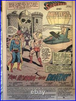 DC Comics Presents #47 1st He-Man Masters of the Universe and Superman Key Issue
