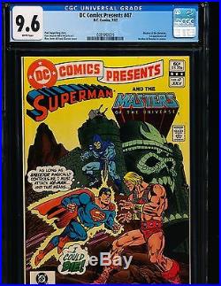 DC Comics Presents # 47 1st He-Man & Skeletor CGC 9.6 WHITE Pgs