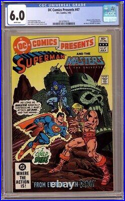 DC Comics Presents #47? CGC 6.0 1st HE-MAN MOTU in Comics! 1982 Direct Ed