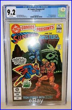 DC Comics Presents #47 CGC 9.2 White Pages 1st He-Man & Skeletor