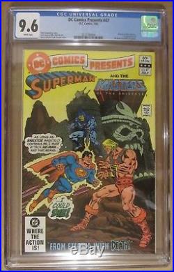 DC Comics Presents #47. CGC 9.6. Masters of the Universe. 1st He-Man & Skeletor