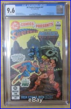 DC Comics Presents #47. CGC 9.6. Masters of the Universe. 1st He-Man & Skeletor