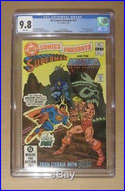 DC Comics Presents #47. CGC 9.8. Masters of the Universe. 1st He-Man & Skeletor
