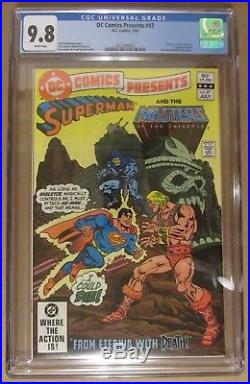 DC Comics Presents #47. CGC 9.8. Masters of the Universe. 1st He-Man & Skeletor