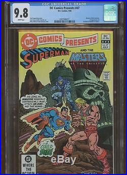 DC Comics Presents 47 CGC 9.8 NM/MT DC 1982 1st He-Man & Skeletor