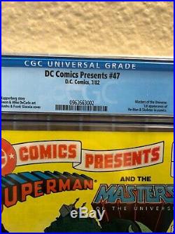 DC Comics Presents 47 First Appearance Of He-Man And Skeletor Newsstand Edition