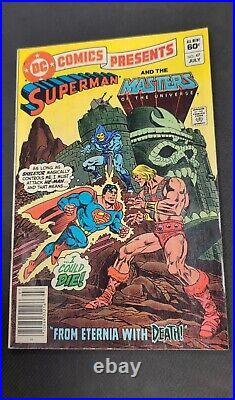 DC Comics Presents #47 Key Issue Superman and the Masters of the Universe FN