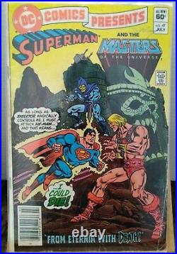 DC Comics Presents #47 Newsstand First Appearance He-Man Skeletor 1st App MOTU