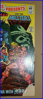 DC Comics Presents #47 Raw Newsstand Variant 1st He-man, Skeletor, Motu