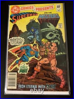 DC Comics Presents #47 Superman & Masters of the Universe 1982 Newsstand Variant