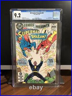 DC Comics Presents #49 CGC 9.2 DC 1982 Superman & Shazam vs Black Adam
