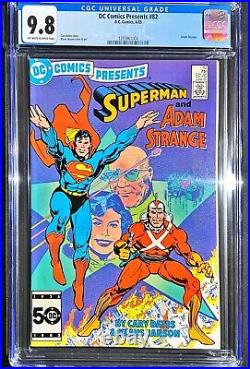 DC Comics Presents #82 (1985) Superman and Adam Strange CGC 9.8