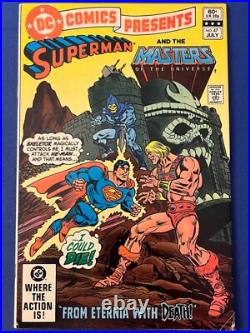 DC Comics Presents Vol. 1 #47 1982 KEY 1st Appearance MOTU He-Man Skeletor (VF-)