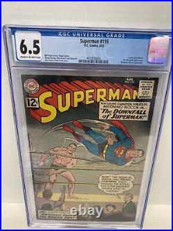 DC Comics SUPERMAN #155 Wrestler Antonio Rocca CGC 6.5