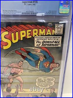 DC Comics SUPERMAN #155 Wrestler Antonio Rocca CGC 6.5