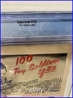 DC Comics SUPERMAN #155 Wrestler Antonio Rocca CGC 6.5