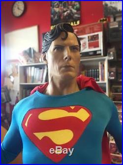 DC Comics Sideshow SUPERMAN CHRISTOPHER REEVE Premium Format Statue
