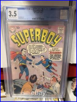 DC Comics Superboy #68 Bizarro Silver Age 1958 Key Issue First Appearance